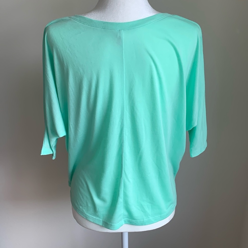 Mint Bicycle Pineapple Crop Top - Picture 2 of 4
